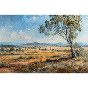 Ancient Landscape Canvas